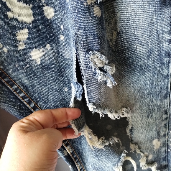 Super Distressed The Heritage by America Jeans sz 38 x 34 - Picture 5 of 16